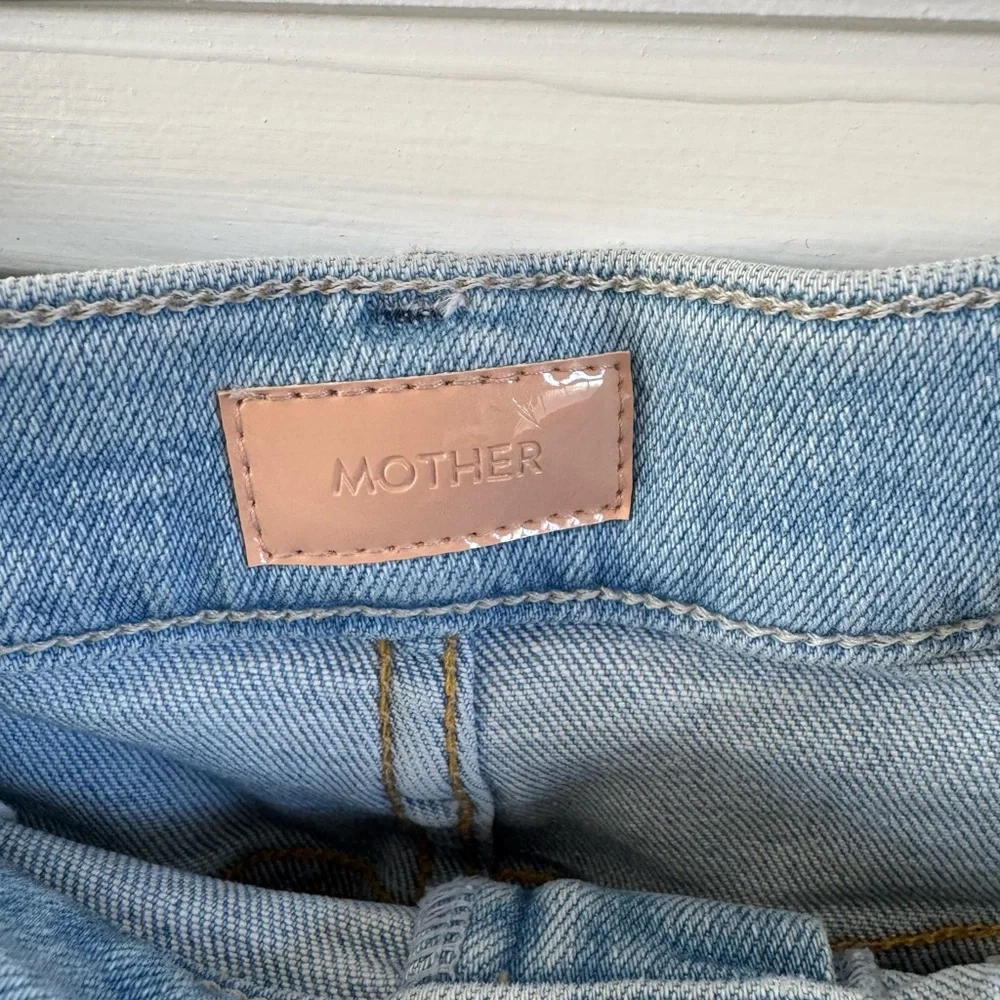 Mother Light Blue Denim Skirt - Picture 6 of 9